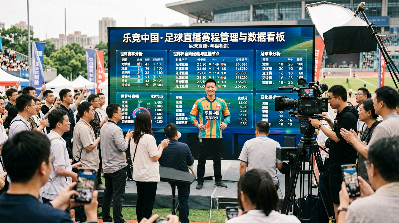 乐竞中国 2026足球直播赛程管理与数据看板界面